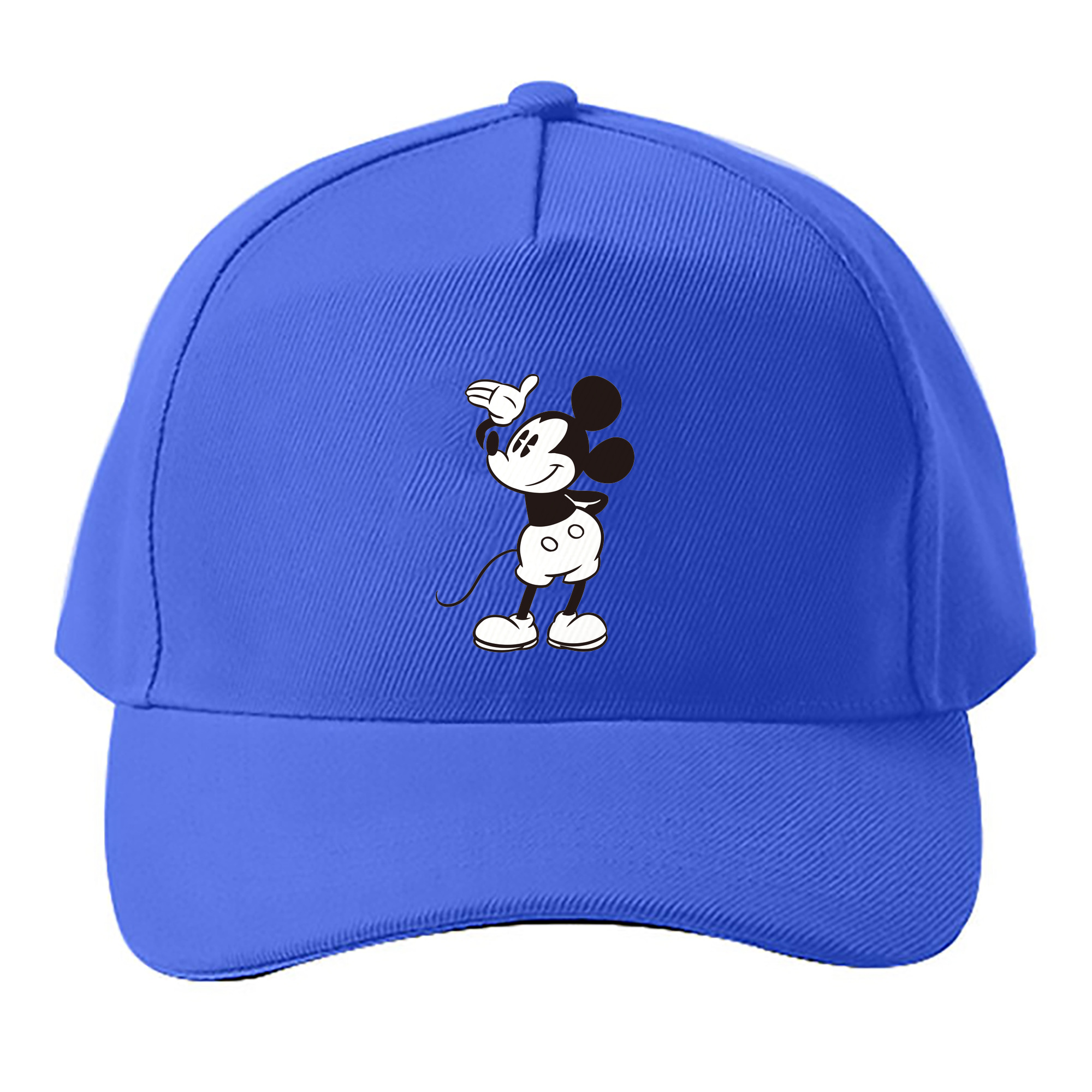 （画像用） ミッキーマウス Mickey Mouse ベースボールキャップ 綿100％ 男女兼用 帽子 スポーツ